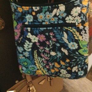 Vera Bradley Blue Floral Crossbody Bag